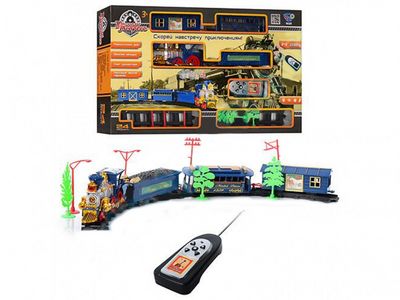 Іграшкова залізниця на радіокеруванні 0620 зі світлом і звуком 620 фото