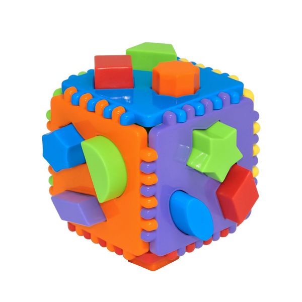 Іграшка-сортер "Educational cube" Tigres 39781 24 елементи 39781 фото