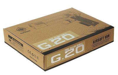 Кращий дитячий металевий пістолет Galaxy G20 G20 Black фото