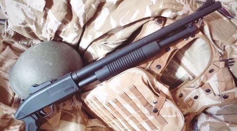 Іграшкова помпова рушниця дробовик вінчестер ZM 61 з металевим корпусом ZM 61 фото