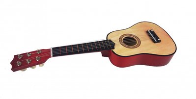 Іграшкова гітара M 1370 дерев'яна (Натуральний) M 1370Natural фото