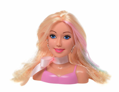 Манекен для зачісок DEFA 8401 з аксесуарами (Рожевий) 8401(Pink) фото