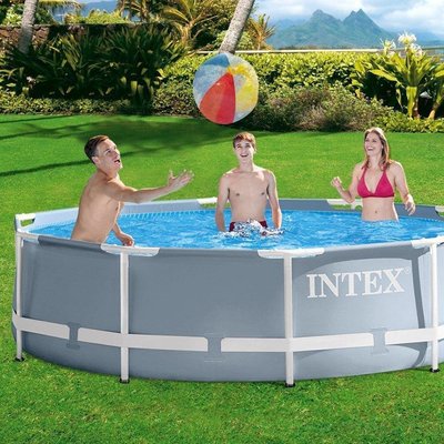 ✅Каркасний басейн Intex 26702, 305 x 76 см (1 250 л/год) + насос-фільтр 26702 фото